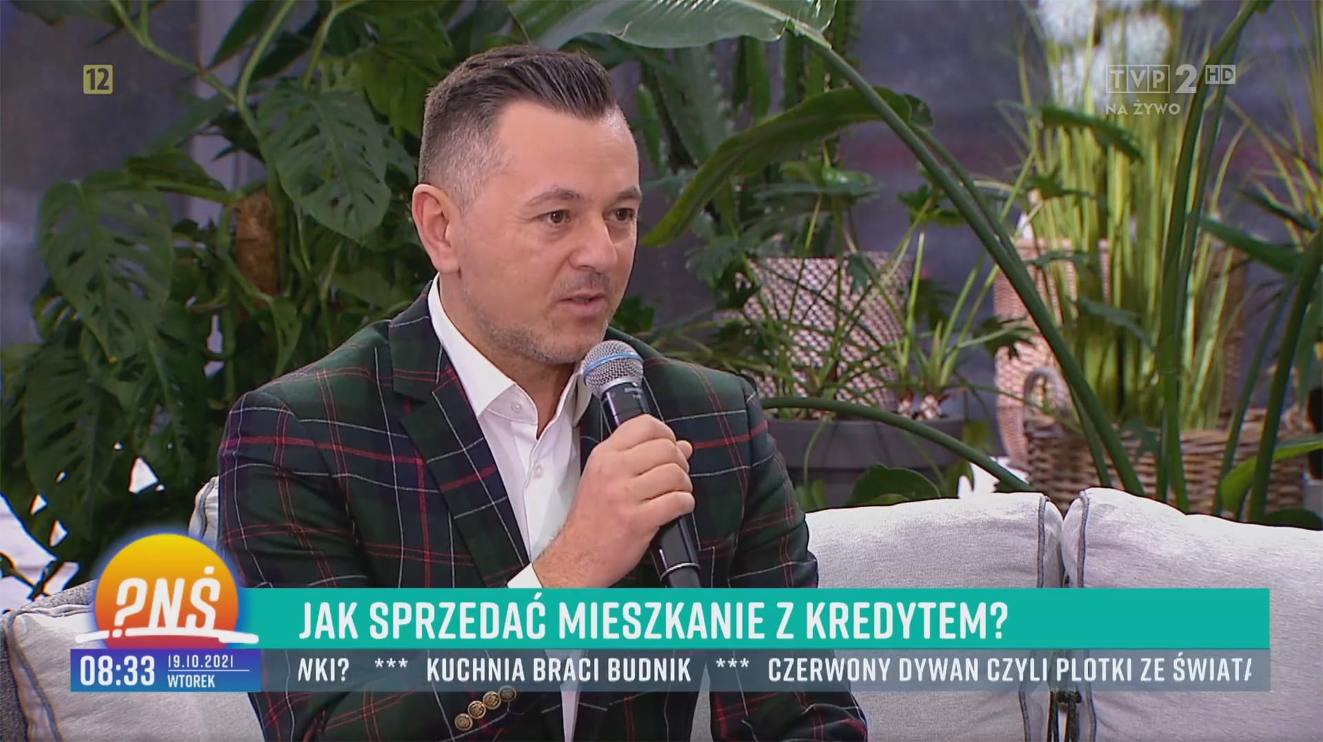 The founder of Kup i Mieszkaj appears as a guest on the ‘A Question for Breakfast’ morning show